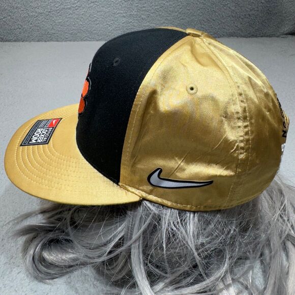 Clemson Tigers Hat Cap Black Gold Snapback NCAA Football 2016 Champions Nike - Picture 8 of 15